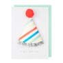 Birthday Hat Card - Doğum Günü Şapkası Tebrik Kartı resmi